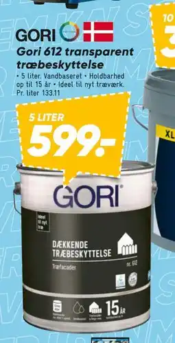 Bilka Gori 612 transparent træbeskyttelse tilbud