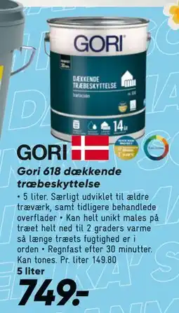 Bilka Gori 618 dækkende træbeskyttelse tilbud