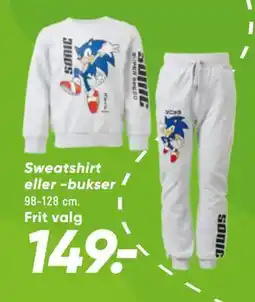 Bilka Sweatshirt eller -bukser tilbud