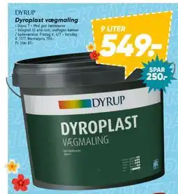 Bilka Dyroplast vægmaling tilbud