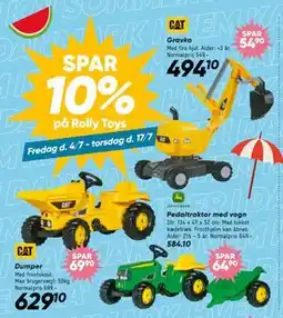 Bilka SPAR 10% på Rolly Toys tilbud
