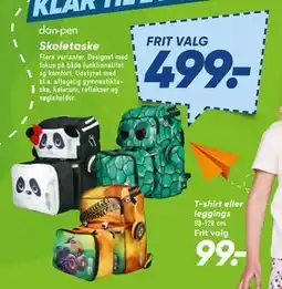 Bilka Skoletaske tilbud