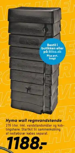 Bilka Hyma wall regnvandstønde tilbud