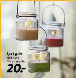 Bilka Lys i glas tilbud