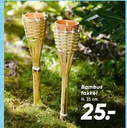 Bilka Bambus fakkel tilbud