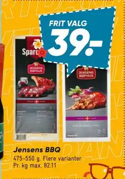 Bilka Jensens BBQ tilbud