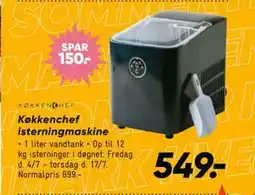 Bilka Køkkenchef isterningmaskine tilbud