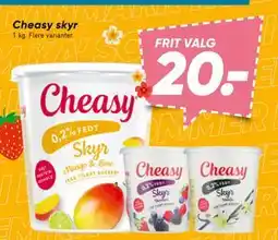 Bilka Cheasy skyr tilbud