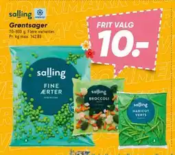 Bilka Grøntsager tilbud
