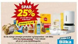 Bilka SPAR 25% på over 300 varer til din hund tilbud