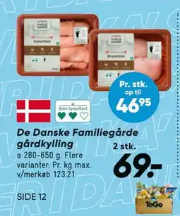 Bilka De Danske Familiegårde gårdkylling tilbud