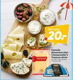 Bilka Castello dessertost eller Cheesemaker’s Treasure skiver tilbud