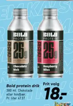 Bilka Bold protein drik tilbud