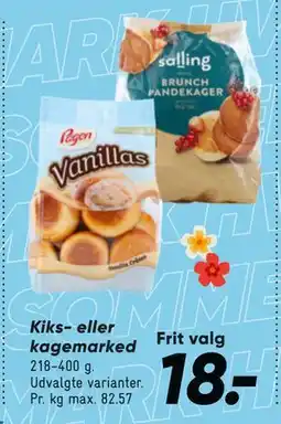 Bilka Kiks- eller kagemarked tilbud