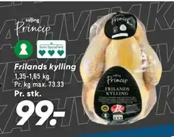 Bilka Frilands kylling tilbud