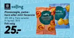 Bilka Pizzasnegle, pølsehorn eller mini focaccia tilbud