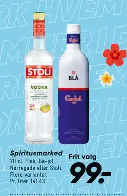 Bilka Spiritus marked tilbud