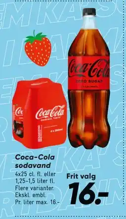 Bilka Coca-Cola sodavand tilbud