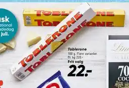 Bilka Toblerone tilbud