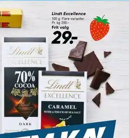 Bilka Lindt Excellence tilbud