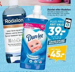 Bilka Dunlet eller Rodalon tilbud