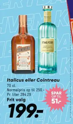 Bilka Italicus eller Cointreau tilbud