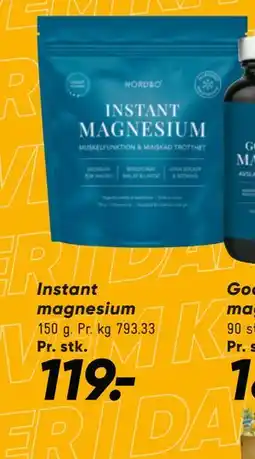 Bilka Instant magnesium tilbud