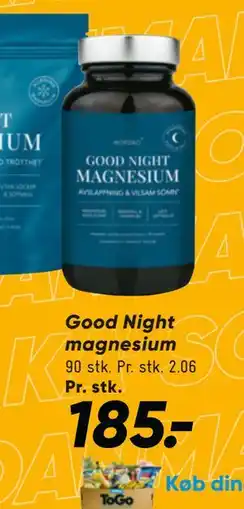 Bilka Good Night magnesium tilbud