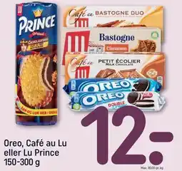 REMA 1000 Oreo, Café au Lu eller Lu Prince 150-300 g tilbud