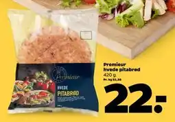 Netto Premieur hvede pitabrød tilbud
