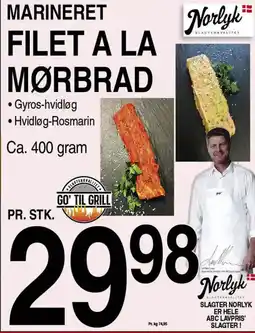 ABC Lavpris MARINERET FILET A LA MØRBRAD tilbud