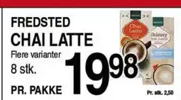 ABC Lavpris Fredsted chai latte tilbud