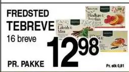 ABC Lavpris FREDSTED TEBREVE 16 breve tilbud
