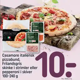 REMA 1000 Casamore italiensk pizzabund, Frilandsgris tilbud