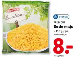 Lidl FRESHONA Søde majs tilbud