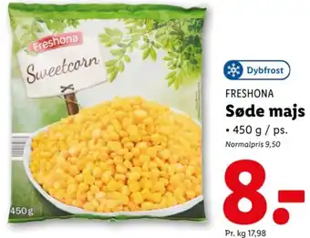 Lidl FRESHONA Søde majs tilbud