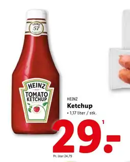 Lidl Heinz tomato ketchup tilbud
