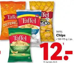 Lidl TAFFEL Chips tilbud