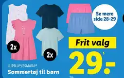 Lidl LUPILUⓇ/ESMARAⓇ Sommertøj til børn tilbud