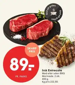 SPAR Irsk Entrecote tilbud