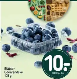 REMA 1000 Blåbær Udenlandske 125 g tilbud