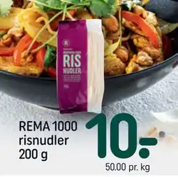 REMA 1000 REMA 1000 risnudler 200 g tilbud