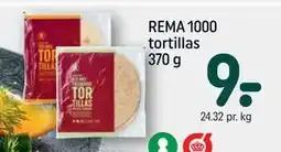 REMA 1000 REMA 1000 tortillas 370 g tilbud