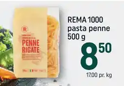 REMA 1000 REMA 1000 pasta penne 500 g tilbud