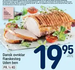 REMA 1000 Dansk ovnklar flæskesteg Uden ben tilbud