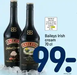 REMA 1000 Baileys Irish cream 70 cl tilbud