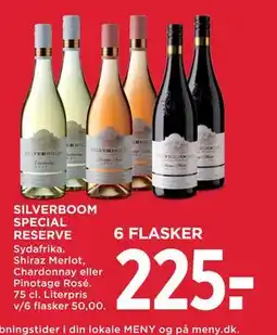 MENY SILVERBOOM SPECIAL RESERVE tilbud