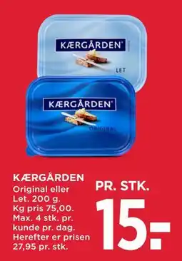 MENY KÆRGÅRDEN tilbud
