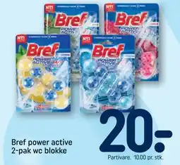 REMA 1000 Bref power active 2-pak wc blokke tilbud