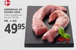 MENY MØRBRAD AF DANSK GRIS tilbud